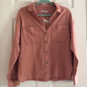 Madewell Button Down Shirt/ Shacket *NEW WITH TAGS*